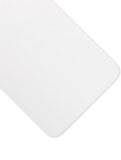 Replacement Back Glass With 3M Adhesive Compatible with Apple iPhone 11 Pro Max (No Logo / Large Camera Hole) (Silver)