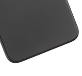 Replacement Back Glass With 3M Adhesive Compatible with Apple iPhone X (No Logo / Large Camera Hole) (Space Gray)