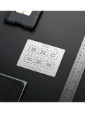 Replacement SSD-DDR / IC Stencil Compatible with Apple MacBooks (MAC 3)