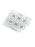 Replacement SSD-DDR / IC Stencil Compatible with Apple MacBooks (MAC 3)