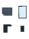 Replacement Motherboard Heat Shield Compatible with Apple iPhone 6 (4 Piece Set) (10 Pack)