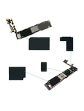 Replacement Motherboard Heat Shield Compatible with Apple iPhone 6 Plus (4 Piece Set) (10 Pack)