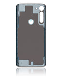 Replacement Back cover Glass Compatible with Motorola Moto G8 Power (XT2041-1 / XT2041-3 / 2020) (Smoke Black)