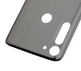 Replacement Back cover Glass Compatible with Motorola Moto G8 Power (XT2041-1 / XT2041-3 / 2020) (Smoke Black)