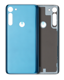 Replacement Back cover Glass Compatible with Motorola Moto G8 Power (XT2041-1 / XT2041-3 / 2020) (Capri Blue)