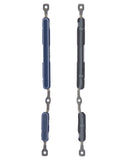 Replacement Hard Buttons (Power / Volume) Compatible with Motorola Moto E6 (XT2005 / 2019) (Navy Blue)