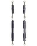 Replacement Hard Buttons (Power / Volume) Compatible with Motorola Moto E6 (XT2005 / 2019) (Starry Black)