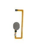 Replacement Fingerprint Reader With Flex Cable Compatible with Samsung Galaxy A10s (A107 / 2019) (Black)
