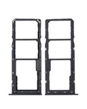 Replacement Dual Sim Card Tray Compatible with Samsung Galaxy A10s (A107 / 2019) / A20s (A207 / 2019) (Black)