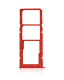 Replacement Dual Sim Card Tray Compatible with Samsung Galaxy A10s (A107 / 2019) / A20s (A207 / 2019) (Red)