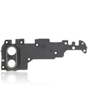 Replacement Back Camera Lens With Bracket / Bezel Compatible with Samsung Galaxy A10S (Black)