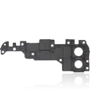 Replacement Back Camera Lens With Bracket / Bezel Compatible with Samsung Galaxy A10S (Black)