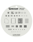 UFO Series BGA Reballing Stencil Full Set Compatible with Mechanic iPhone 8 To 15 Pro Max (Mechanic)