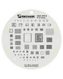 UFO Series BGA Reballing Stencil Full Set Compatible with Mechanic iPhone 8 To 15 Pro Max (Mechanic)