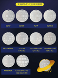 UFO Series BGA Reballing Stencil Full Set Compatible with Mechanic iPhone 8 To 15 Pro Max (Mechanic)