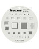 UFO Series BGA Reballing Stencil Full Set Compatible with Mechanic iPhone 8 To 15 Pro Max (Mechanic)