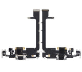 Replacement Charging Port Flex Cable With Board Compatible with Apple iPhone 11 Pro Max (Used OEM Pull) (Space Gray)