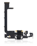 Replacement Charging Port Flex Cable With Board Compatible with Apple iPhone 11 Pro Max (Used OEM Pull) (Space Gray)