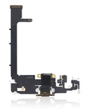 Replacement Charging Port Flex Cable With Board Compatible with Apple iPhone 11 Pro Max (Used OEM Pull) (Gold)