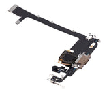 Replacement Charging Port Flex Cable With Board Compatible with Apple iPhone 11 Pro Max (Used OEM Pull) (Gold)