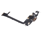 Replacement Charging Port Flex Cable With Board Compatible with Apple iPhone 11 Pro Max (Used OEM Pull) (Gold)