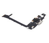 Replacement Charging Port Flex Cable With Board Compatible with Apple iPhone 11 Pro Max (Used OEM Pull) (Silver)