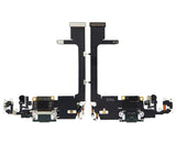 Replacement Charging Port Flex Cable With Board Compatible with Apple iPhone 11 Pro (Used OEM Pull) (Midnight Green)