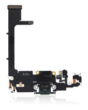 Replacement Charging Port Flex Cable With Board Compatible with Apple iPhone 11 Pro (Used OEM Pull) (Midnight Green)