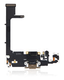 Replacement Charging Port Flex Cable With Board Compatible with Apple iPhone 11 Pro (Used OEM Pull) (Gold)
