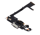 Replacement Charging Port Flex Cable With Board Compatible with Apple iPhone 11 Pro (Used OEM Pull) (Silver)