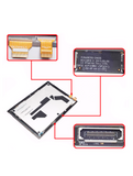 Replacement LCD Assembly With Digitizer Compatible with Microsoft Surface Pro 7 (Extension Cable Included) (1866 / Version 1: LP123WQ1) (Refurbished)