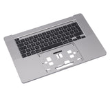 Replacement Top Case With Keyboard Compatible with Apple MacBook Pro 16" (A2141 / Mid 2019) (UK English) (Space Gray)