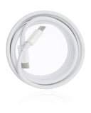 Replacement 87W / 96W USB-C To USB-C Cable (6ft.) Compatible with Apple MacBook / iMac / Mac (OEM Grade A) (Bulk Packaging)