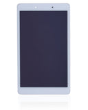 Replacement LCD Assembly With Frame Compatible with Samsung Galaxy Tab A 8.0" (T290) (2019) (WiFi Version) (Refurbished) (White)