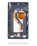 Replacement LCD Assembly With Frame Compatible with Samsung Galaxy Tab A 8.0" (T295) (2019) (LTE Version) (Refurbished) (Black)
