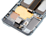 Replacement OLED Assembly With Frame Compatible with Samsung Galaxy S20 Plus 5G (Service Pack) (Cloud Blue)