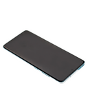 Replacement OLED Assembly With Frame Compatible with Samsung Galaxy S20 Plus 5G (Service Pack) (Cloud Blue)