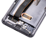 Replacement OLED Assembly With Frame Compatible with Samsung Galaxy S20 Ultra 5G (Service Pack) (Cosmic Gray)