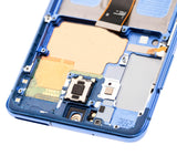 Replacement OLED Assembly With Frame Compatible with Samsung Galaxy S20 Plus 5G (Service Pack) (Aura Blue)