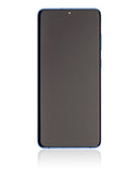 Replacement OLED Assembly With Frame Compatible with Samsung Galaxy S20 Plus 5G (Service Pack) (Aura Blue)