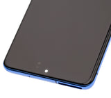 Replacement OLED Assembly With Frame Compatible with Samsung Galaxy S20 Plus 5G (Service Pack) (Aura Blue)