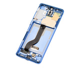 Replacement OLED Assembly With Frame Compatible with Samsung Galaxy S20 Plus 5G (Service Pack) (Aura Blue)