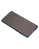 Replacement OLED Assembly With Frame Compatible with Samsung Galaxy S20 Plus 5G (Service Pack) (Aura Blue)