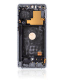 Replacement OLED Assembly With Frame Compatible with Samsung Galaxy Note 10 Lite (Refurbished) (Aura Glow / Silver)