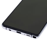 Replacement OLED Assembly With Frame Compatible with Samsung Galaxy Note 10 Lite (Refurbished) (Aura Glow / Silver)