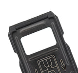 Replacement Single Sim Card Tray Compatible with OnePlus 7T (Frosted Silver)