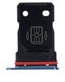 Replacement Dual Sim Card Tray Compatible with OnePlus 7T (Glacier Blue)