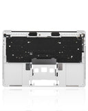 Replacement Top Case With Keyboard Compatible with Apple MacBook Pro 13" A1706 (2016-2017) (UK English) (Used OEM Pull: Grade A) (Silver)