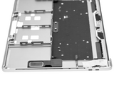 Replacement Top Case With Keyboard Compatible with Apple MacBook Pro 15" A1707 (2016-2017) (US Keyboard) (Used OEM Pull: Grade A) (Space Gray)