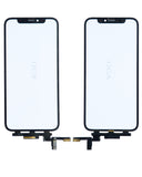 Replacement 4 in 1 Short Flex (Digitizer Touch With Glass + OCA + Frame Pre-installed) Compatible with OCA Master iPhone X (OCA Master)